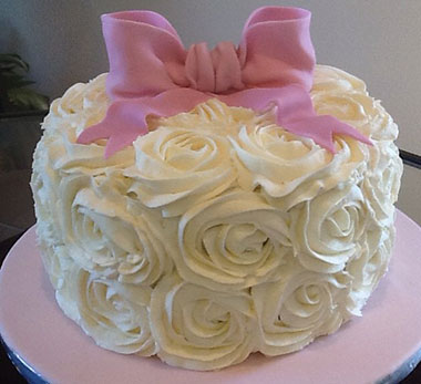 Flower Custom Cake | Hollister, CA | Creative Cakes By Helen
