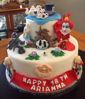 Arianna's Custom Cake | Hollister, CA | Creative Cakes By Helen 